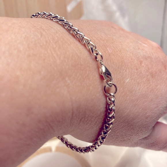 *3 for $20* Jewelry Set-Sterling Silver Stud Earrings (unicorn),Chain Bracelet. - Picture 7 of 7